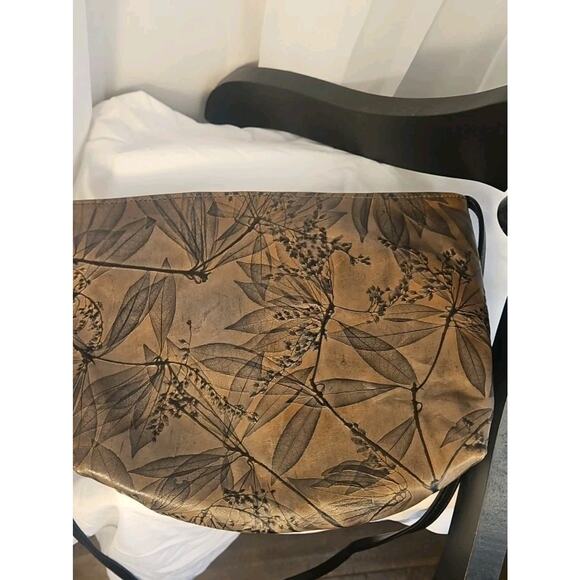 Vintage C.L. Whiting Leaf Leather Tooled Purse 90's Handbag One of a Kind USA - Picture 8 of 10